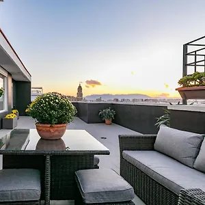  Lägenhet Livemálaga Terrace Deluxe Spanien